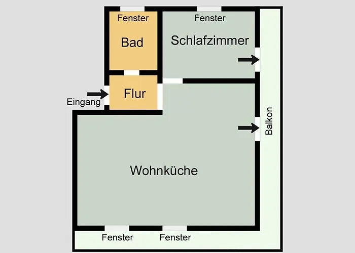 펜션 Waldhaus Sonnenberg 4 *
